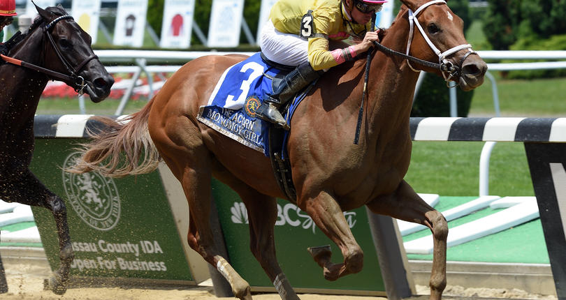 Monomoy Girl Streaked Past And Edged Clear In The Final Sixteenth Of A ...